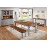 Mesa de Jantar Retangular Manchester - M52051 - 200cm x 90cm - Laca - Cinza - 2