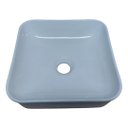 Ver imagem 2 de Lavatório de Porcelana 30 X 30 X 10 Cm La Bella Griffe - Branco