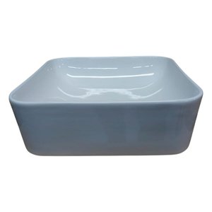 Lavatório de Porcelana 30 X 30 X 10 Cm La Bella Griffe - Branco