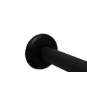 Ver imagem 3 de Ducha Inox 304 Preto Fosco 25 Cm com Cano Suporte de Parede