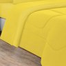 Edredom Malha 100% Algodão Gran Moratta 1 Peça Queen - Amarelo-amarelo - 3