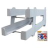 Suporte Organizador Geladeira Lata Bebida Despensa Armario Armazenamento Resistente Prateleira Multi - 1