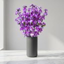Ver imagem 1 de 20 Arranjos Floral Sakura Lilás Artificial Premium para Sala e Escritório