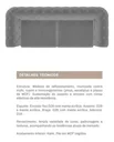 Ver imagem 6 de Kit 2 Poltronas Helena Encosto Fixo Courino Caramelo Captonê