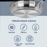 Frigideira Inox com Revestimento Antiaderente 24cm - 3