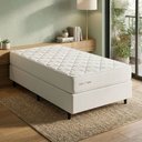 Ver imagem 3 de Colchão Solteiro Enrolado Espuma D28 Seleno 88x20 Branco