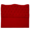Ver imagem 1 de Cabeceira Dubai 100cm Suede - Renascer Decor:vermelho