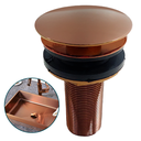Ver imagem 3 de Valvula Ralo Click Rose Gold 7/8 inox Pia Lavatório Cuba 3cm