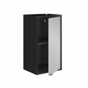 Ver imagem 4 de Armário Aéreo Multiúso Itatiaia Smart - 1 Porta - Preto C-cinza