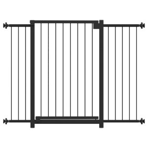 GRADE PORTÃO DIVISOR AMBIENTE MULTIGRADE 68 A 103 CM PRETO