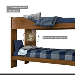 Beliche Solteiro Indy Conquista Móveis - 4
