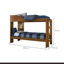 Ver imagem 3 de Beliche Solteiro Indy Conquista Móveis