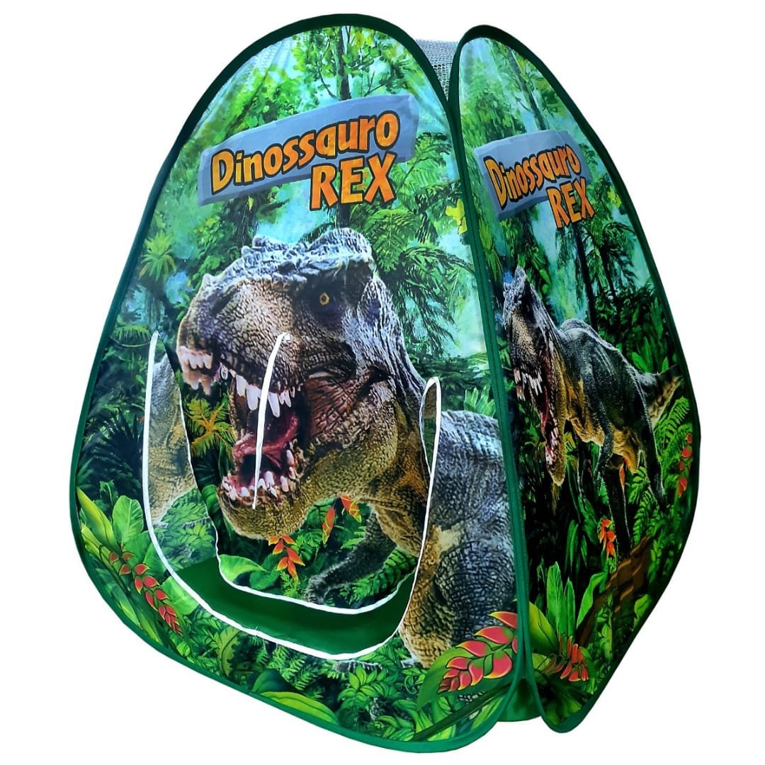Toca Barraca Infantil Dobrável Pop Up Dinossauro Rex