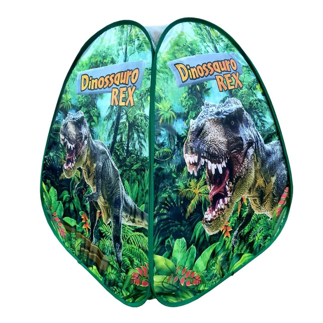 Toca Barraca Infantil Dobrável Pop Up Dinossauro Rex - 3