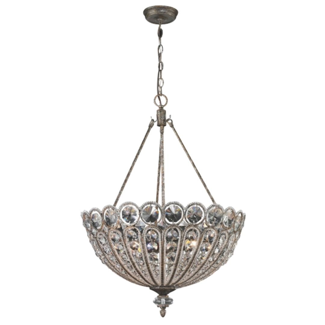 Lustre Charlotte Pátina Marrom - 1