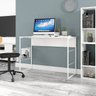 Mesa industrial para Computador notebook escritório Caemmun Tamanho 120x45x75:Branco - 3