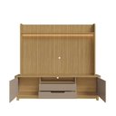 Ver imagem 5 de Estante p/ TV Home Theater até 70 pol 215CMX195CM Pés em Madeira Maciça Frisado Cannes Hannover/Fend