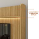 Ver mais imagens de Estante p/ TV Home Theater até 70 pol 215CMX195CM Pés em Madeira Maciça Frisado Cannes Hannover/Fend