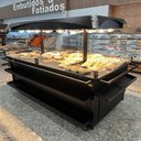 Ver imagem 1 de Mesa Aquecida Self Service Suprema EF272 Preta Frilux 220V