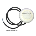 Ver imagem 2 de Kit 4 Luminárias Luzes Coloridas Rgb de 6 Leds 9w 12v Redondas Ip68 Submersível Subaquática para Pis
