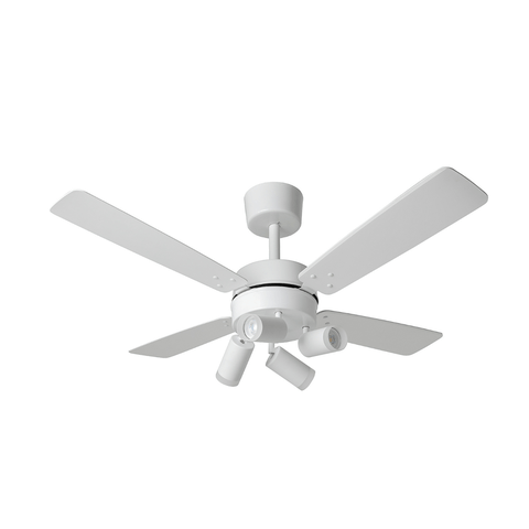 Ventilador de Teto Topaz Branco 4 Pás 127v 130w Tron