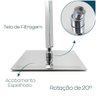 Chuveiro Ducha Teto Kit 9 Uni Inox 20x20 Slim Quadrado Banheiro Piscina Box Area Externa - 3