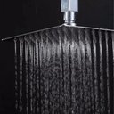 Ver imagem 2 de Chuveiro Ducha Teto Kit 9 Uni Inox 20x20 Slim Quadrado Banheiro Piscina Box Area Externa