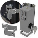 Ver imagem 1 de Trava Cinza Portões Deslizantes Dz Lock Plus Temporizador - 127v