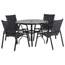 Ver imagem 3 de Kit 2 Espreguiçadeiras Mesa Roma Chaise Lívia Cadeira Emily