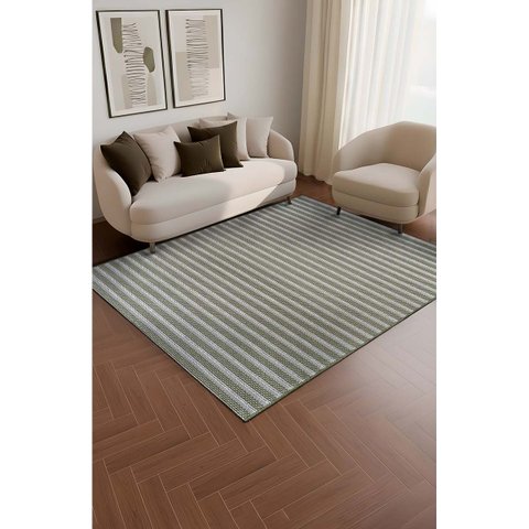 Tapete Sisal Sala Quarto Antiderrapante Riviere Nive:Nive Verde/1,50x2,00m