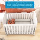 Ver mais imagens de Quarto de Bebê Completo Berço Guarda Roupa 3 Portas e Cômoda 100% MDF Mimo Espresso Móveis Branco