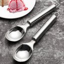 Ver imagem 3 de Colher para Servir Sorvete em Aço Inox com Cabo Rose Gold 20cm - Wp Connect