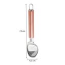 Ver imagem 4 de Colher para Servir Sorvete em Aço Inox com Cabo Rose Gold 20cm - Wp Connect