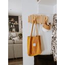 Ver imagem 3 de Cabideiro Decorativo de Madeira com 5 Ganchos Modelo Picket