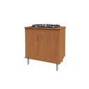 Ver imagem 2 de Balcão para Cooktop de Cozinha 2 Portas Turim para Cooktop 5 Bocas Movelove