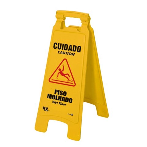 Cavalete Piso Molhado 27x65cm Cd01 Encartale