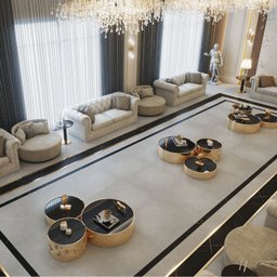 Piso Vinílico Arquitech Château Decor 2mm 92 X 92 Cm - Chantilly Cx 5,08m² - 2