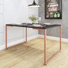 Conjunto Mesa de Jantar Industrial com 4 Cadeiras Base Madeira Eames Espresso Móveis - 3