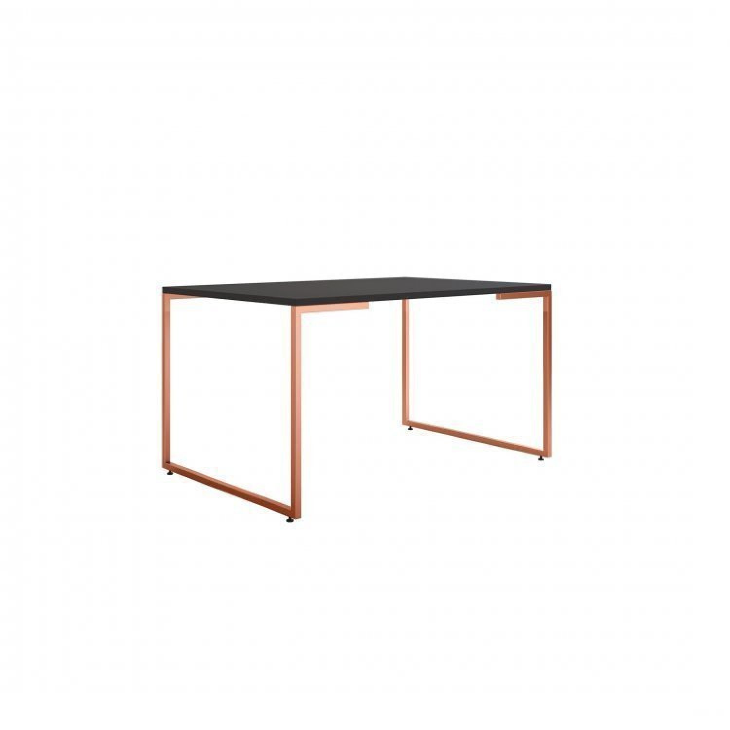 Conjunto Mesa de Jantar Industrial com 4 Cadeiras Base Madeira Eames Espresso Móveis - 6