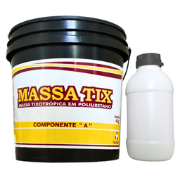 Argamassa Tixotrópica Impermeabilizante em Poliuretano 5kg | Massa Tix - 1