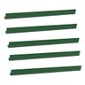 Porta Etiqueta Bandeja Gondola LX 92 Cm Verde Kit Com 5 - 1