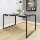Ver imagem 3 de Conjunto Mesa de Jantar Industrial com 4 Cadeiras Base Madeira Eames Espresso Móveis