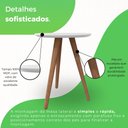 Ver imagem 3 de Mesa Lateral 100% MDF 45cm Esmeralda Athenas Branco