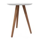 Ver imagem 2 de Mesa Lateral 100% MDF 45cm Esmeralda Athenas Branco