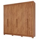 Ver imagem 1 de Guarda Roupa Maite 6 Portas 6 Gavetas com Pés Mdf