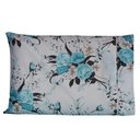 Ver imagem 1 de Fronha Esmeralda Percal 150 Fios 100% Algodão 70x50cm sem: Fronha Esmeralda - Azul Tiffany