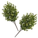 Ver imagem 3 de Kit 4 Buquês de Eucalipto Artificial 40cm com 6 Hastes – Folhagem Verde de Efeito Natural