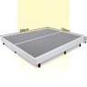 Cama Box King Anti Refluxo Branco Inclinada 193x203cm Bf Colchões - 3