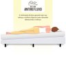 Cama Box King Anti Refluxo Branco Inclinada 193x203cm Bf Colchões - 6
