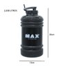 Garrafa Galao Agua Academia Musculaçao Max Titanium 2,200 Lt - 3